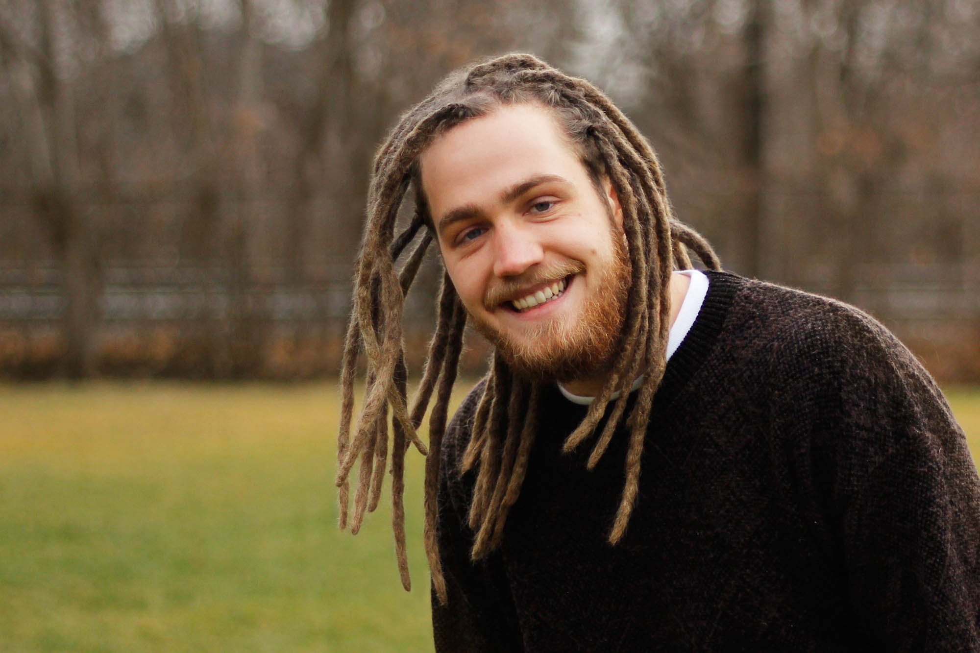 Side view of williams dreads made by Dreads MTL in the west island of Montreal, Qc.